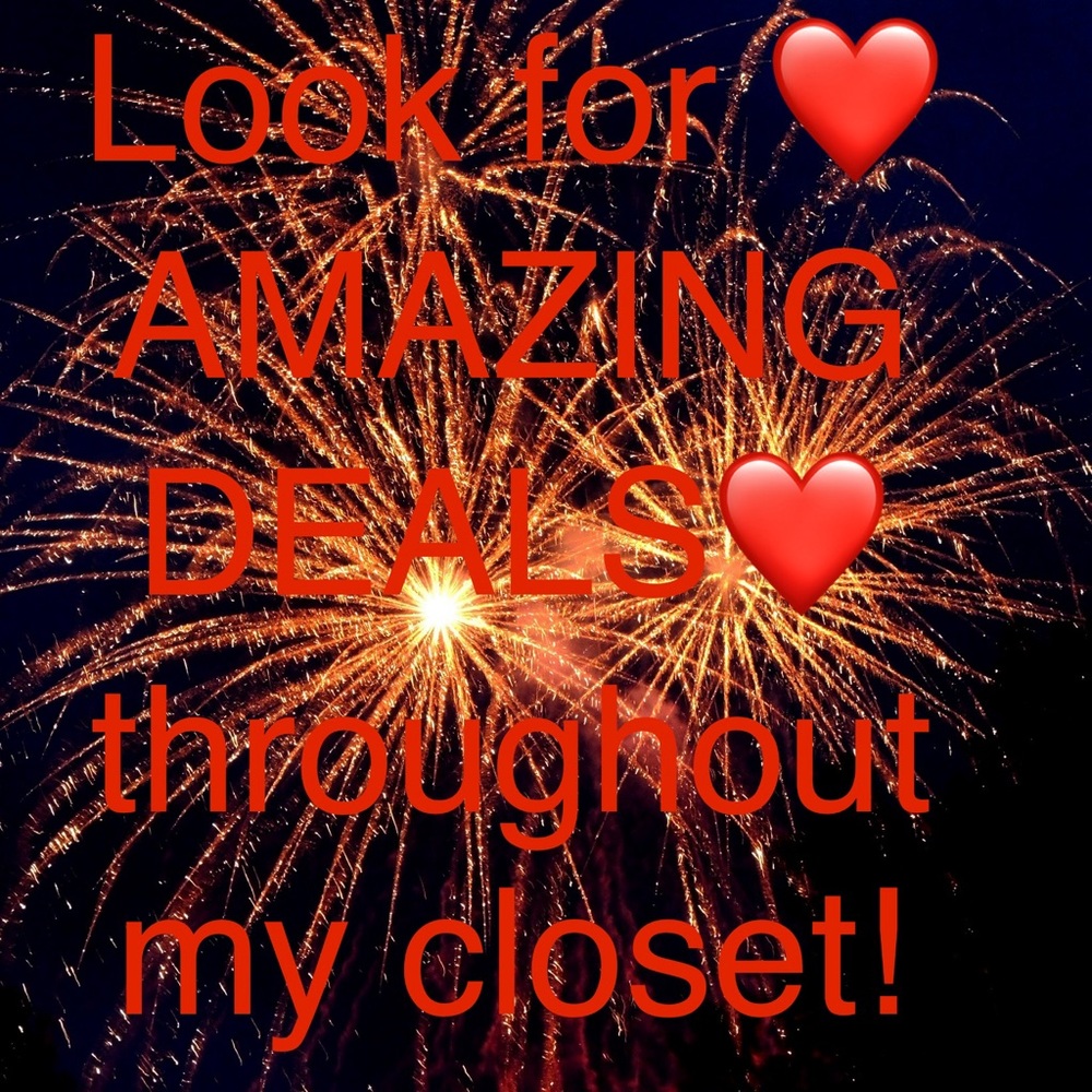 ❤️AMAZING DEALS❤️ THROUGHOUT MY CLOSET!